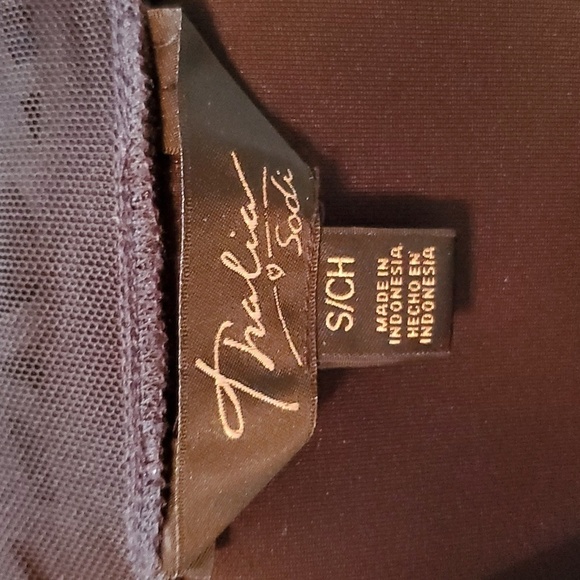 Thalia Sodi Black Laser Cut Scuba Stretch Sheath Dress Size Small - Picture 4 of 16